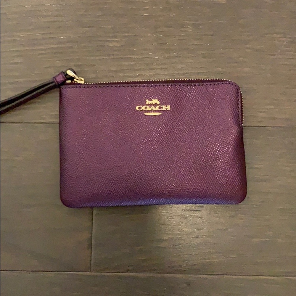 Coach wristlet